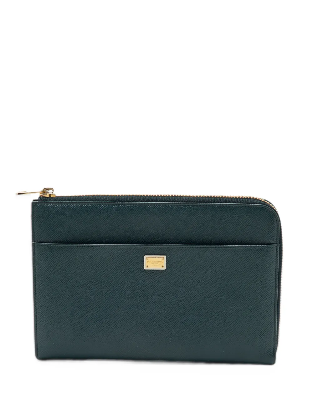 Dolce & Gabbana Pre-Owned Dauphine clutch bag - Verde