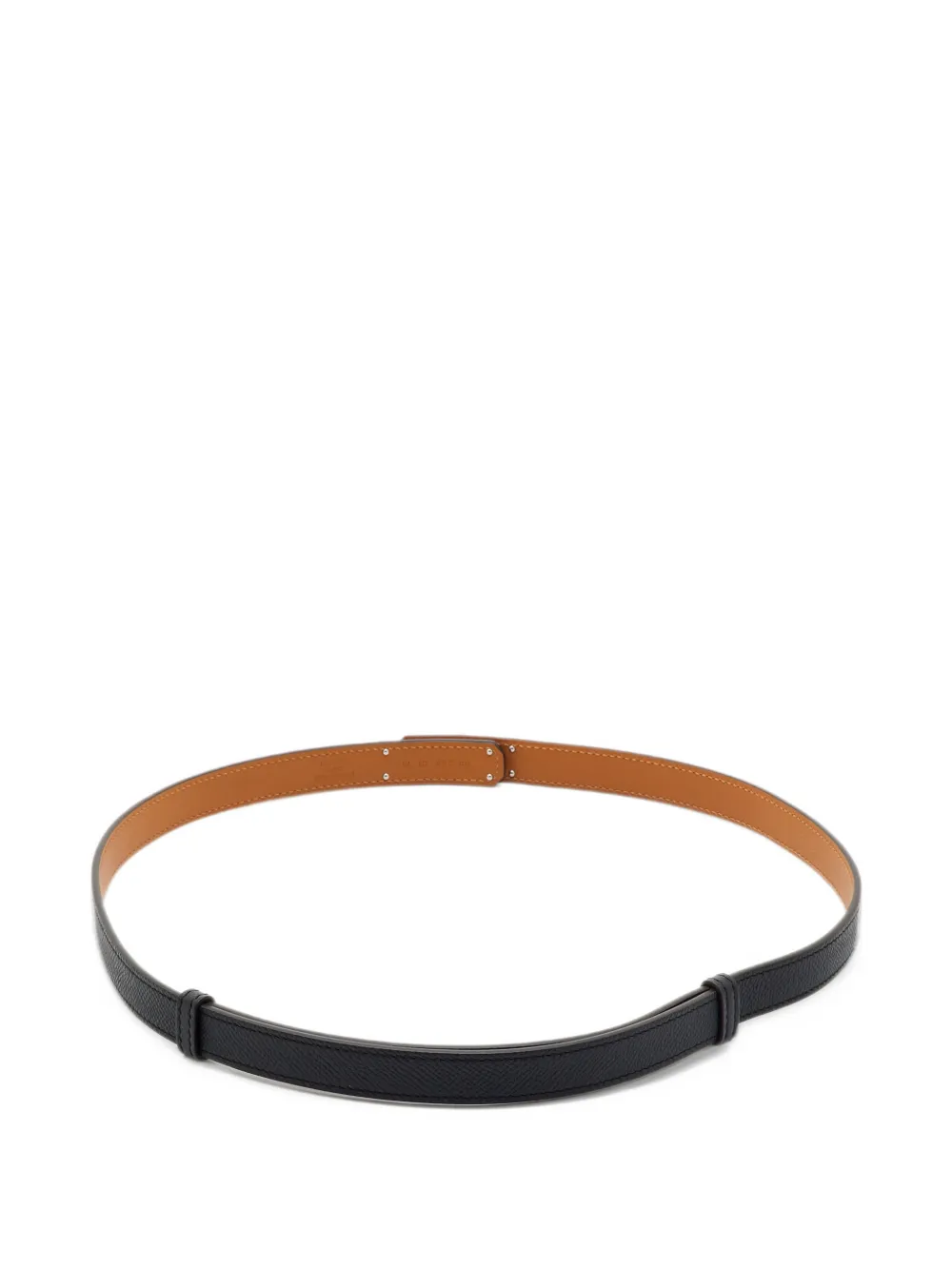 Hermès Pre-Owned 18 Kelly Epsom leather belt - Nero