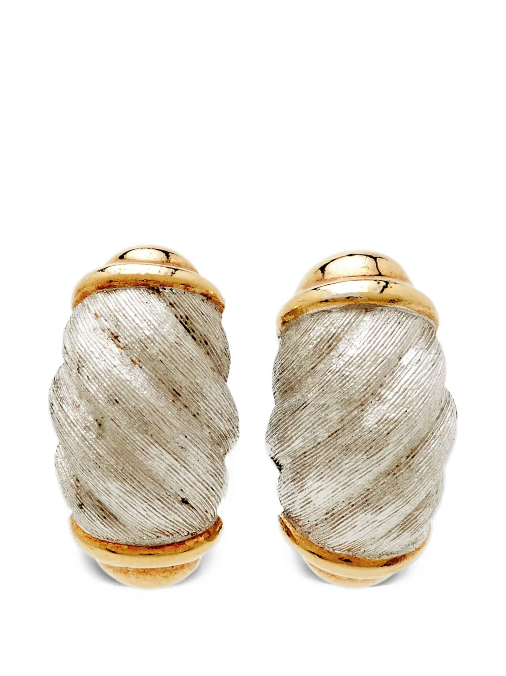 Christian Dior Pre-Owned clip-on earrings - Argento