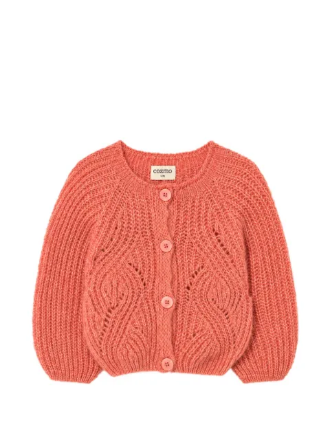 Cozmo India chunky-knit button-up cardigan