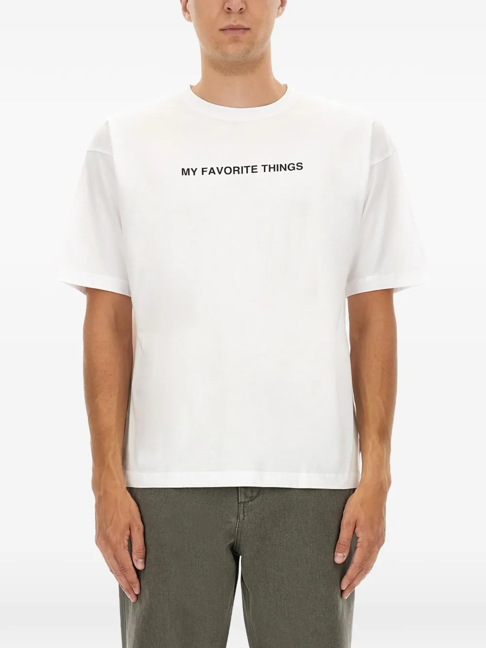 ASPESI cotton T-shirt Wit