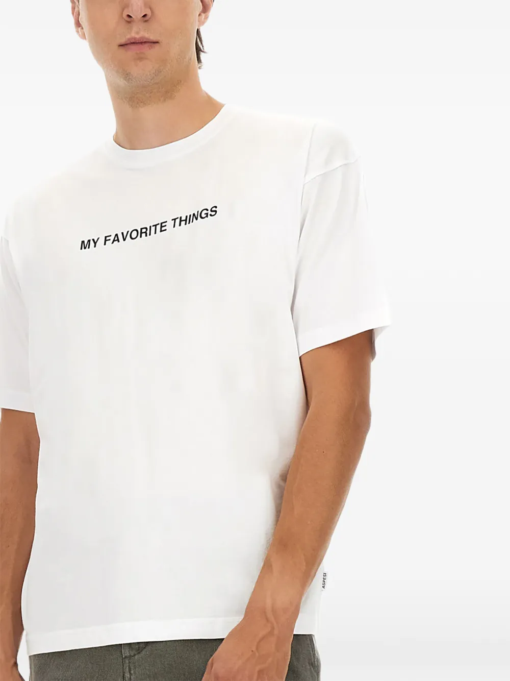 ASPESI cotton T-shirt Wit