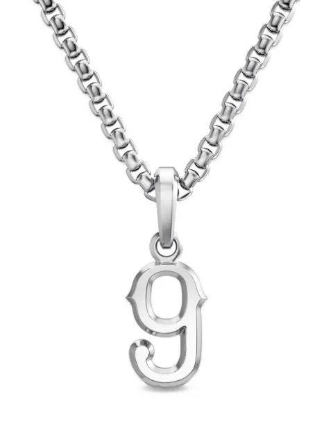 David Yurman Number Nine Amulet pendant