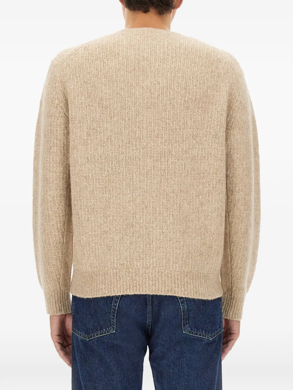 Sunflower crew-neck sweater Beige