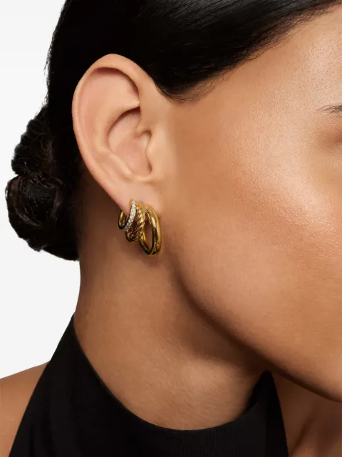 David Yurman DY Mercer® diamond hoop earrings