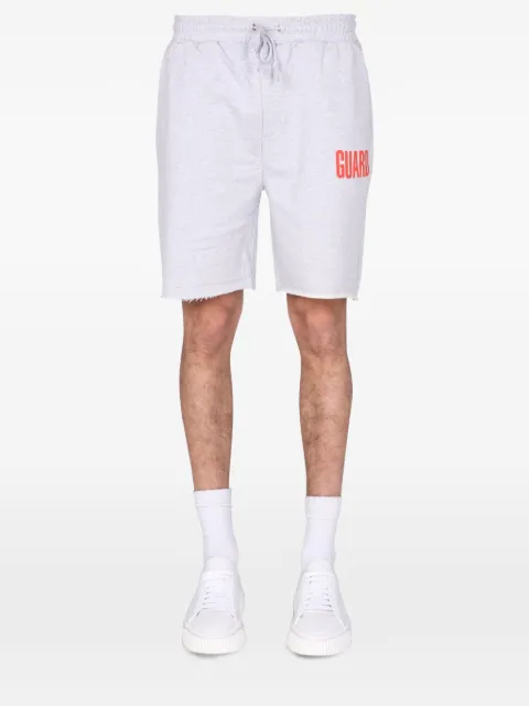 Helmut Lang logo track shorts