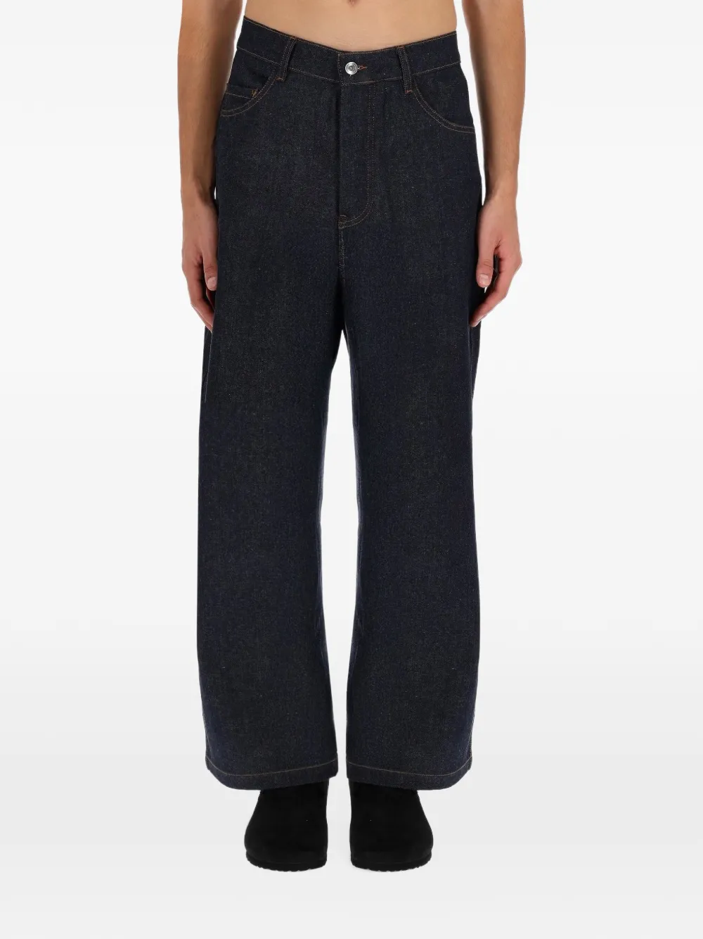 YMC wide-leg jeans - Blu