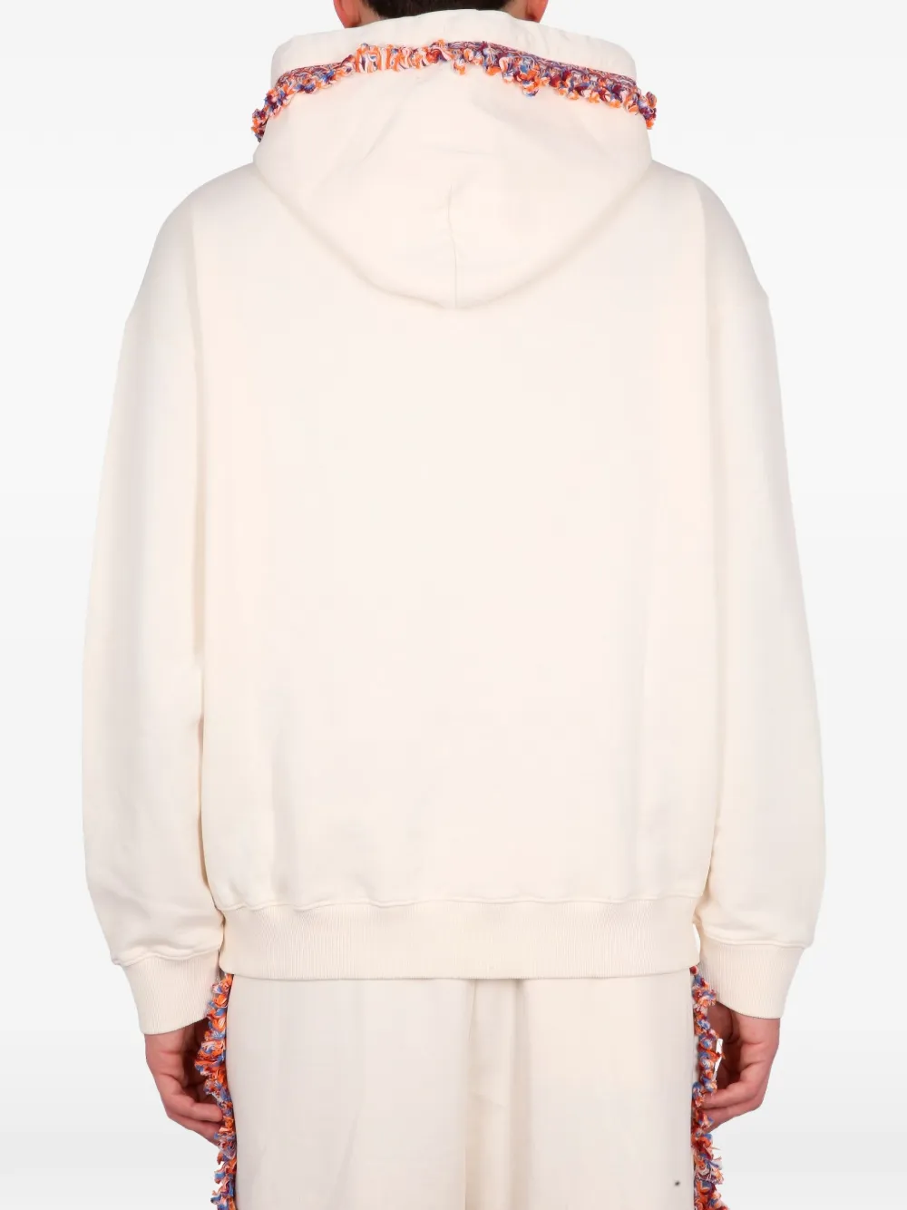 MARCELO BURLON 프린지 후드티