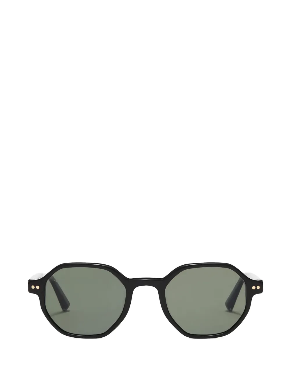 TAYLOR MORRIS geometric-frame sunglasses - Noir