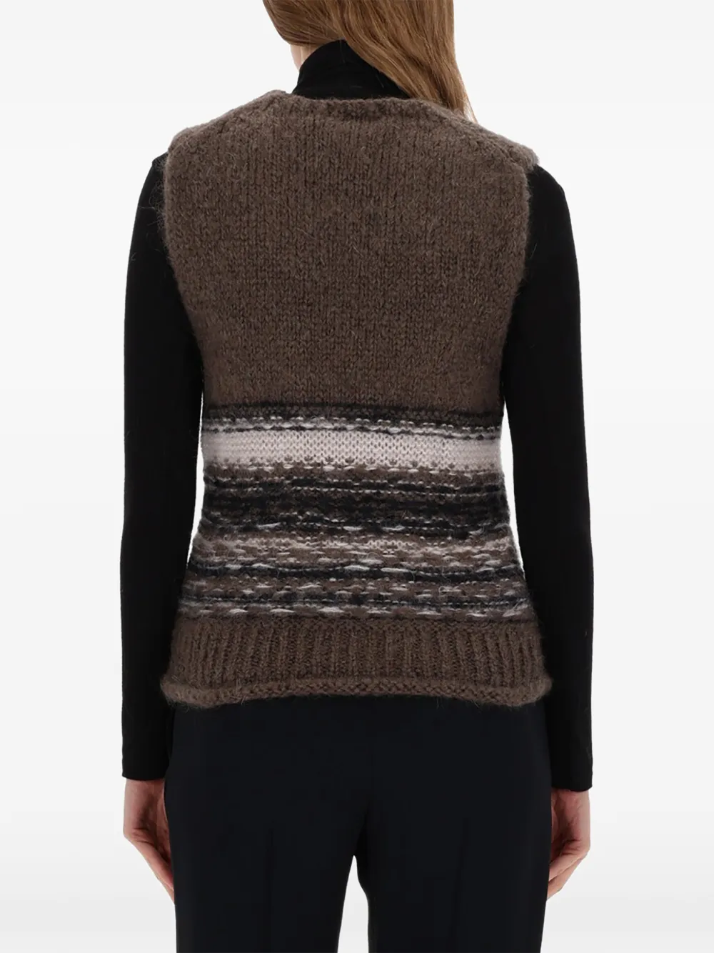 OUR LEGACY knitted vest Bruin