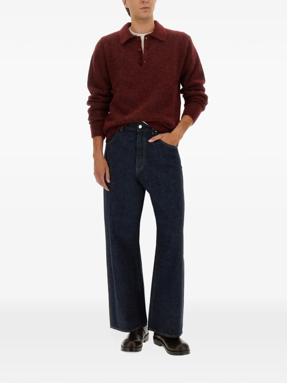 Sunflower wide-leg jeans Blauw