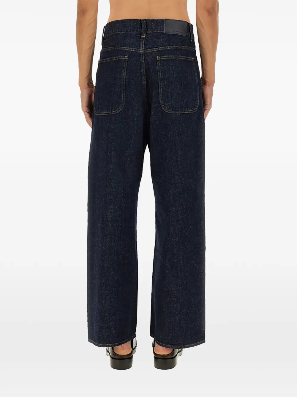 Sunflower wide-leg jeans Blauw