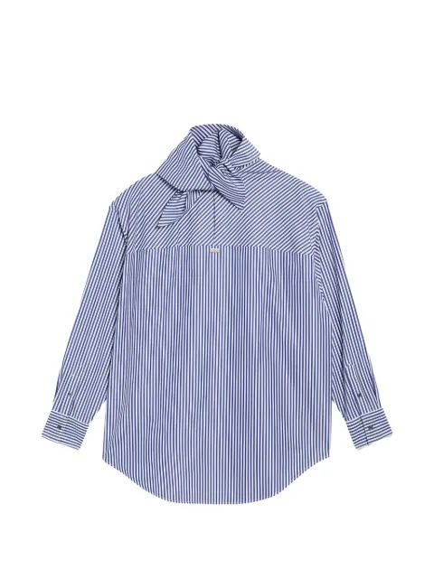AMI Paris striped cotton shirt
