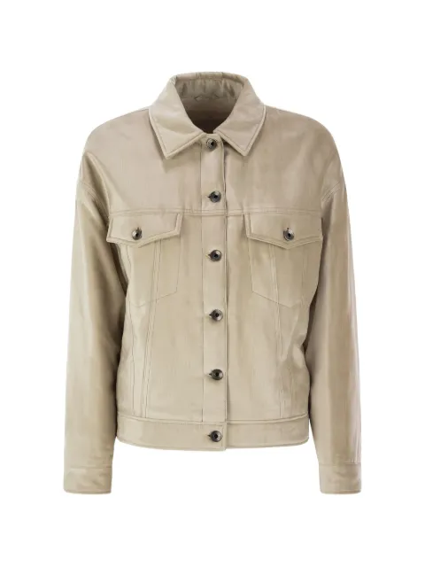 Brunello Cucinelli button-fastening jacket