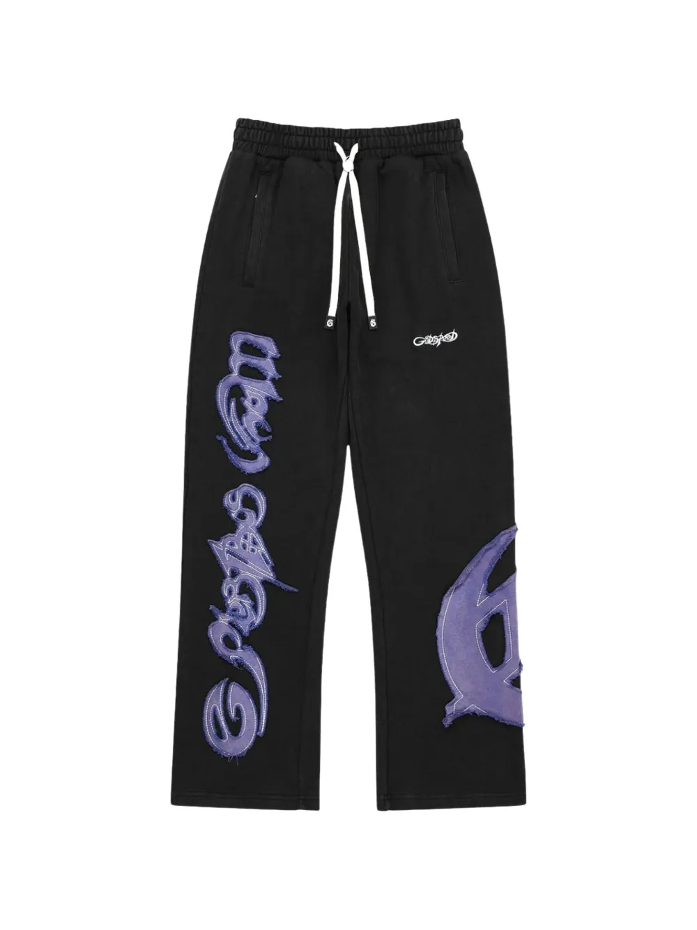 GODSPEED Raw Import logo-appliqué track pants - Nero
