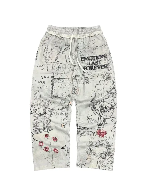Mixed Emotion Last Forever track pants