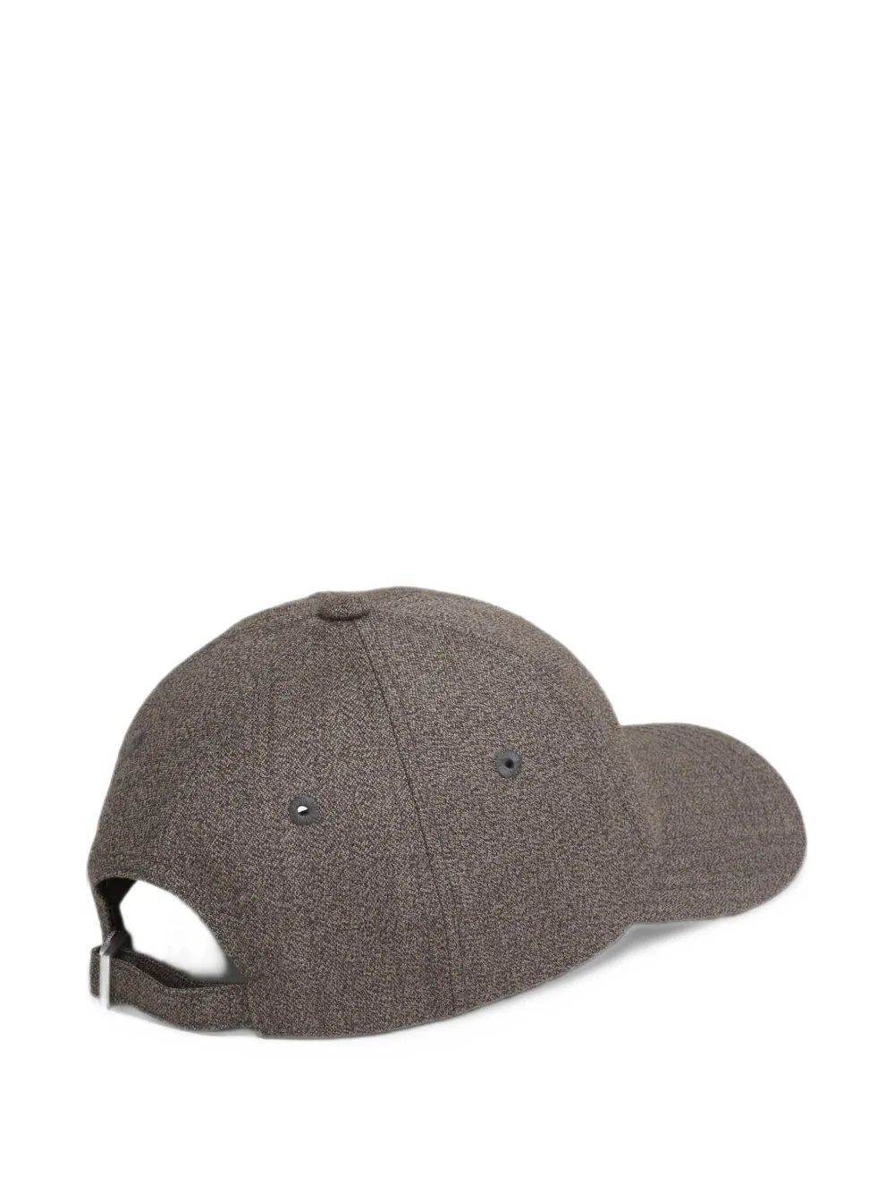 Jacquemus wool cap with logo Grijs