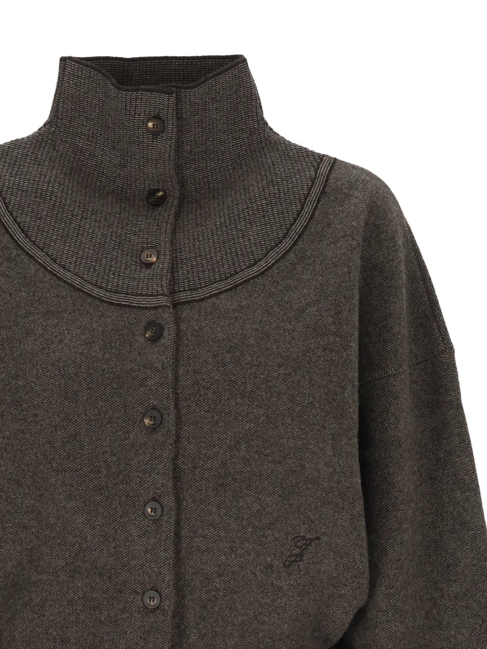 Jacquemus The Pelota cardigan Grijs