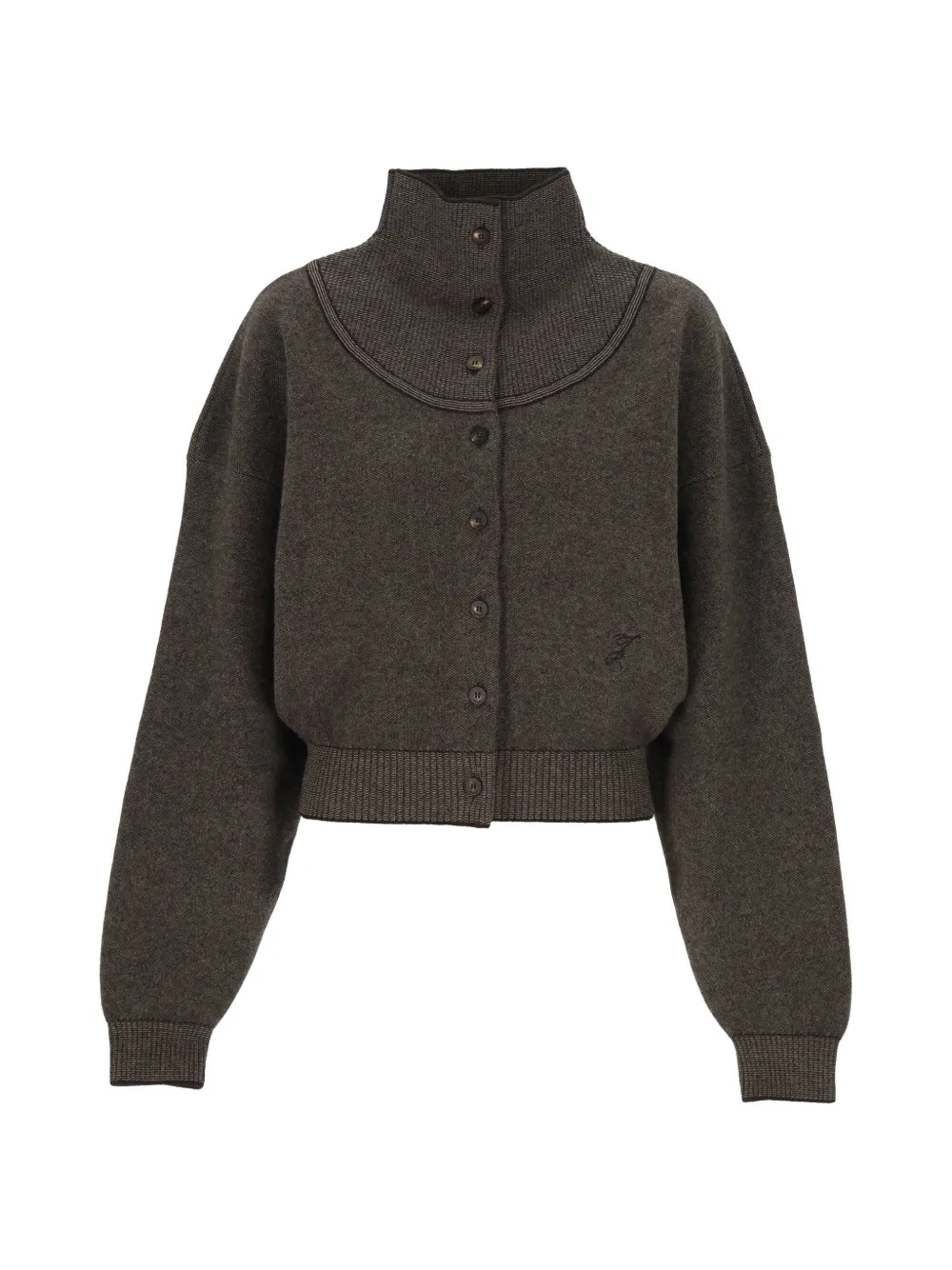 Jacquemus The Pelota cardigan Grijs