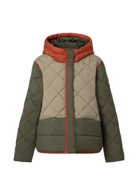 Ecoalf brown puffer jacket