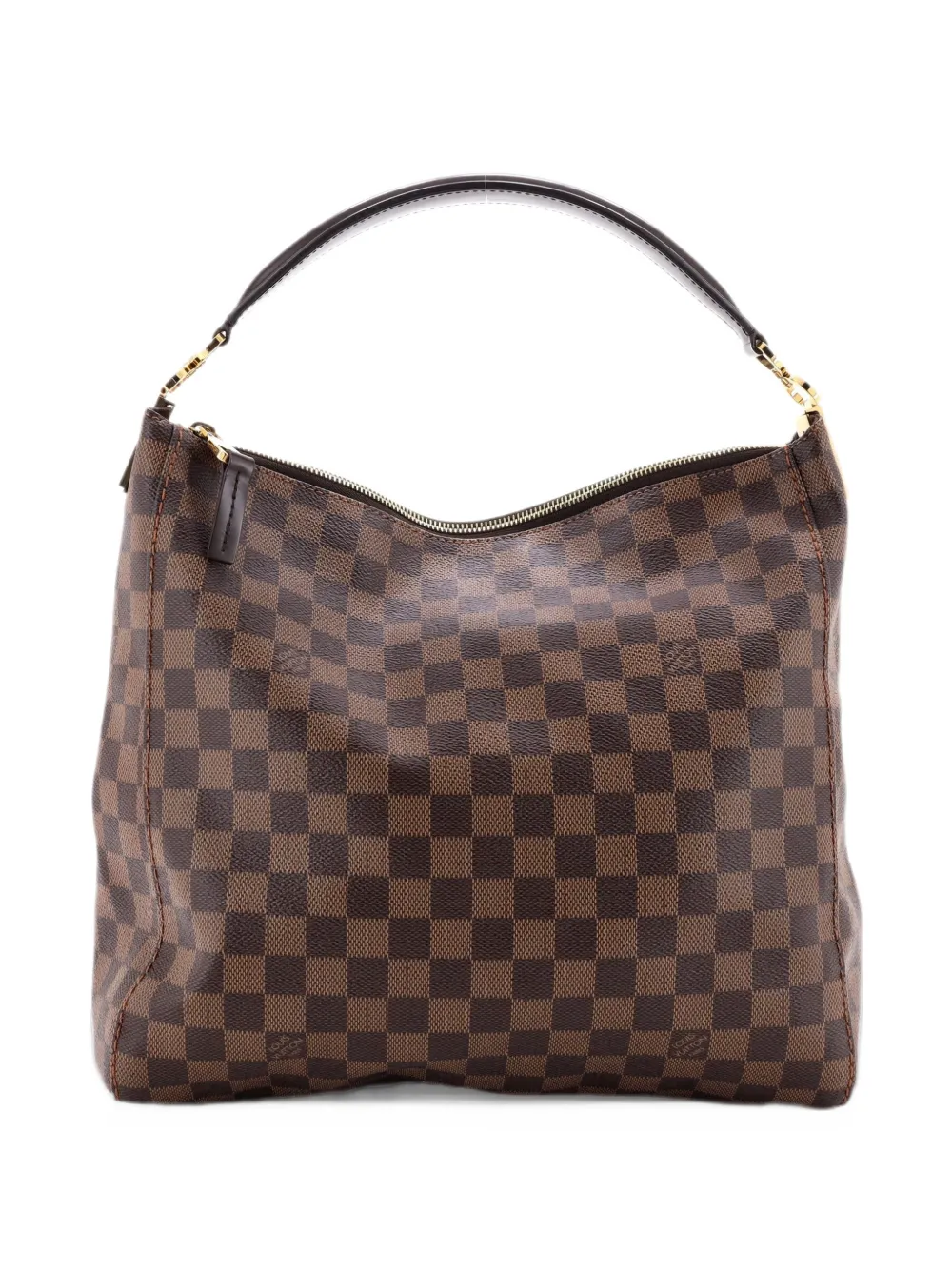 Louis Vuitton Pre-Owned Portobello Handbag Damier GM hobo bag - Marrone