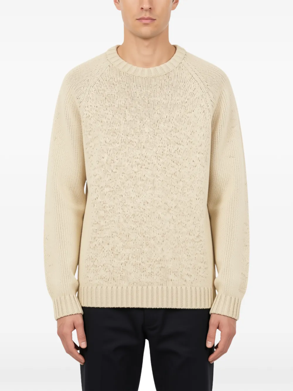 MC2 Saint Barth crew-neck sweater Beige