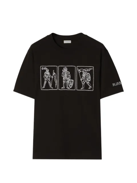 Burberry Knight moves cotton T-shirt