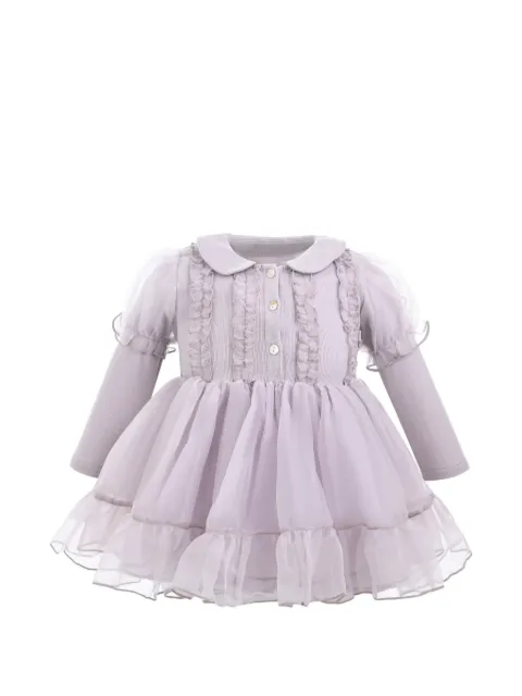 BANBLU ruffle-collar dress