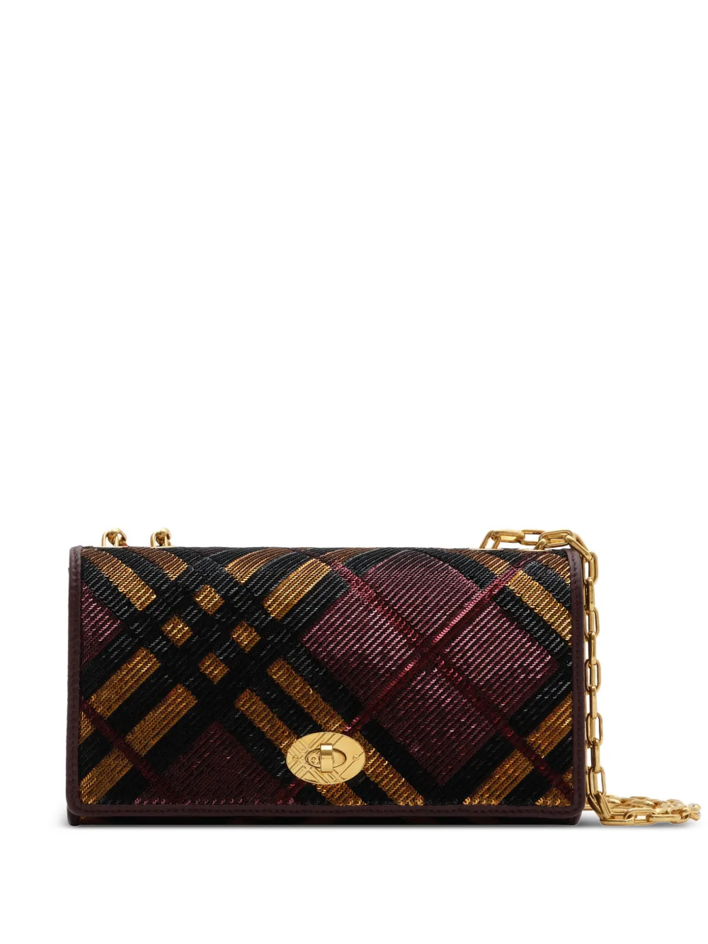 Burberry Mini Cotswolds Chain Bag - Nero
