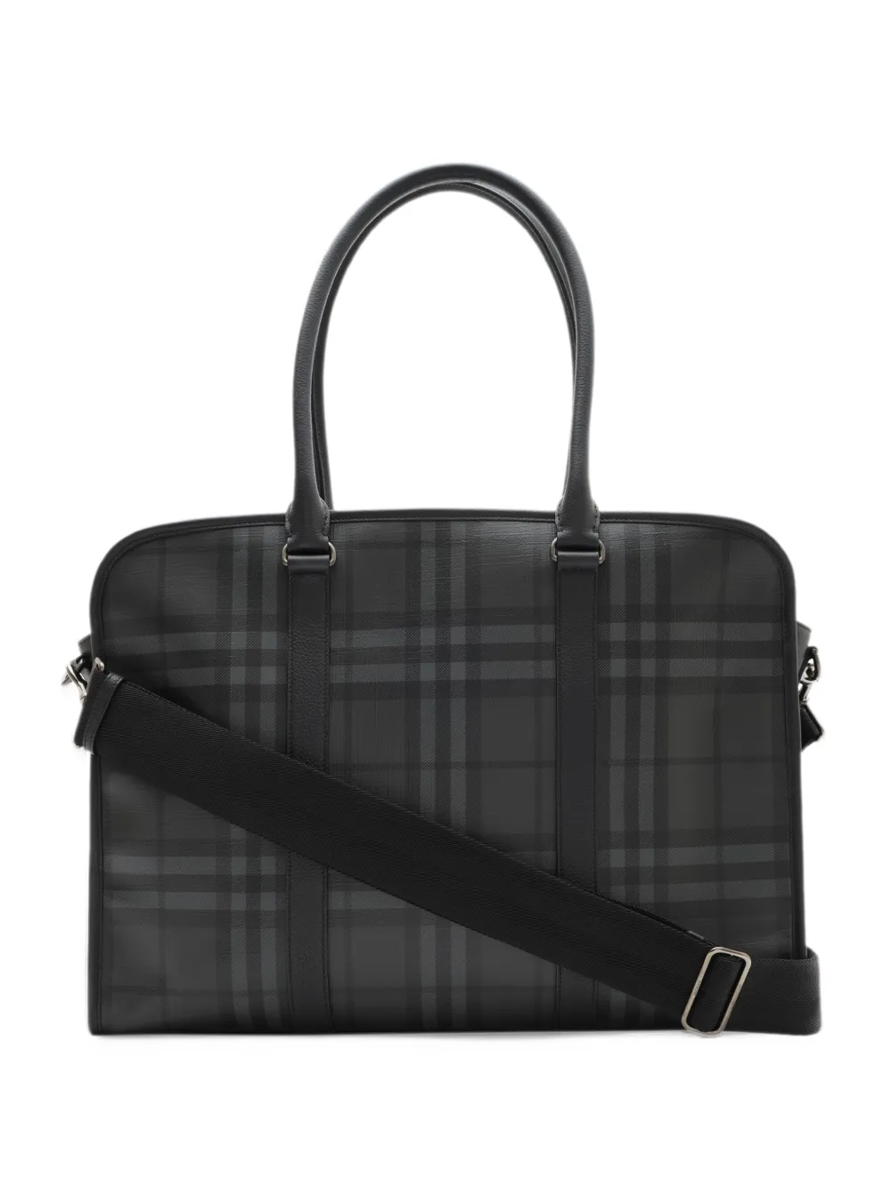 Burberry City Check tote bag Zwart