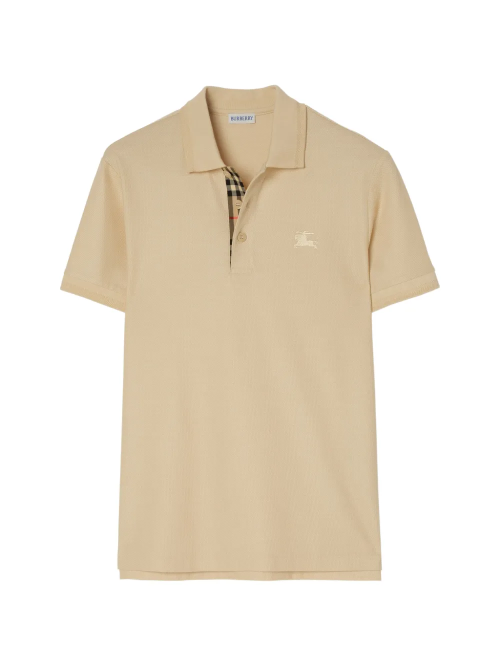 Burberry cotton polo shirt Beige