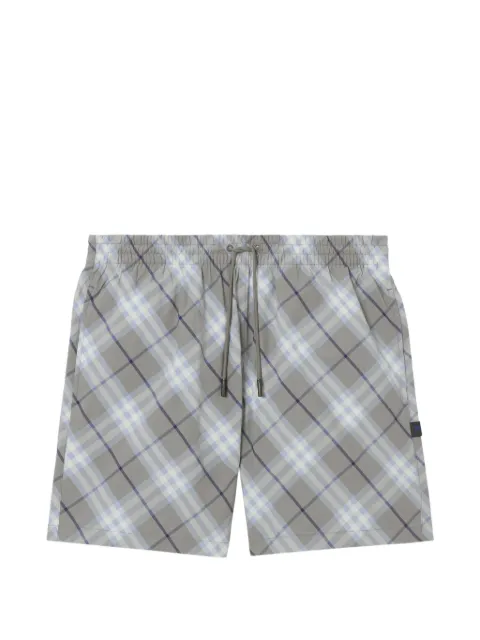 Burberry Check swim shorts