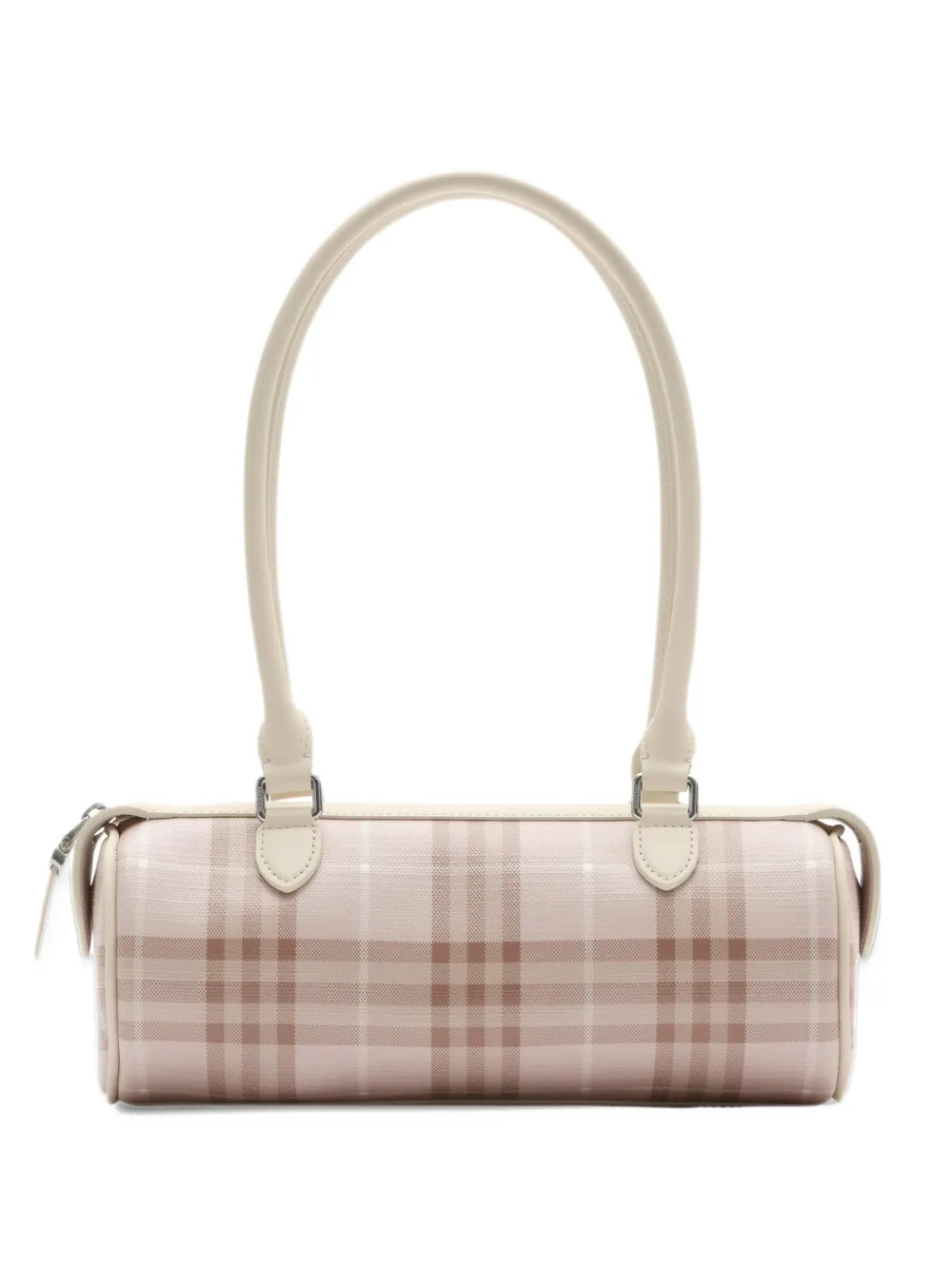 Burberry mini Check barrel bag - Rosa