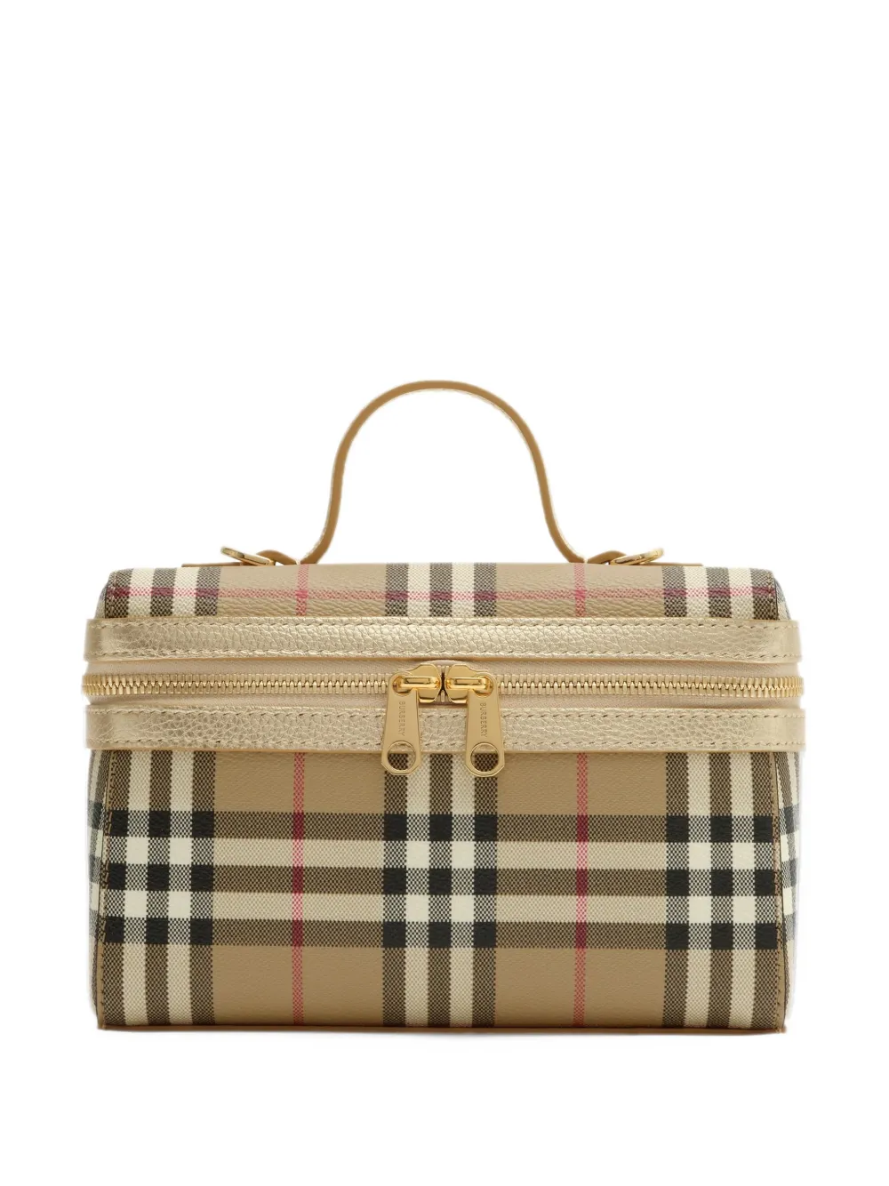 Burberry Check Vanity bag​ - Toni neutri