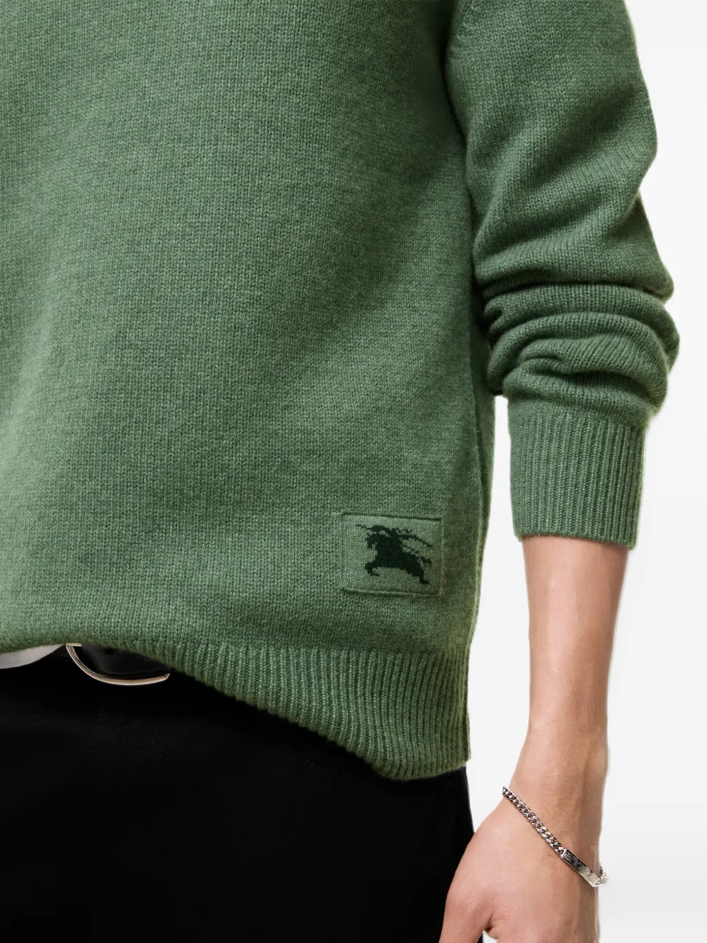 Burberry cashmere sweater Groen