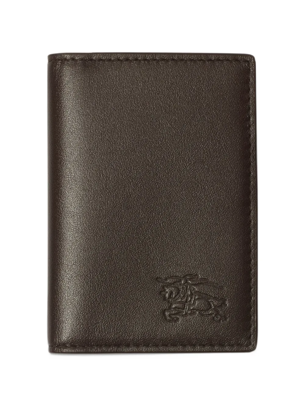 Burberry Pop Check folding card case Bruin