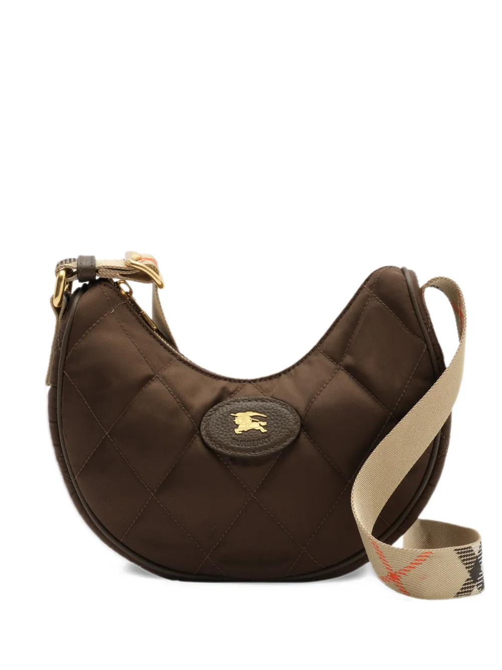 Burberry Horseshoe crossbody bag​ - Marrone