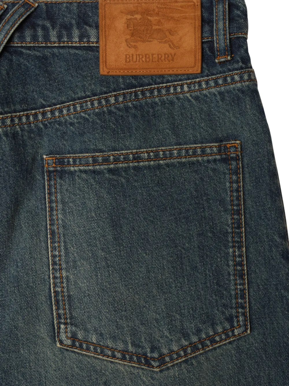 Burberry straight jeans Blauw