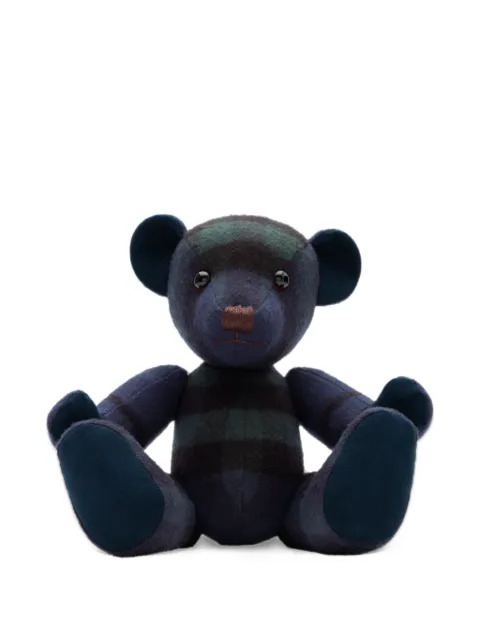 Burberry x Smythson Check cashmere Thomas Bear plush
