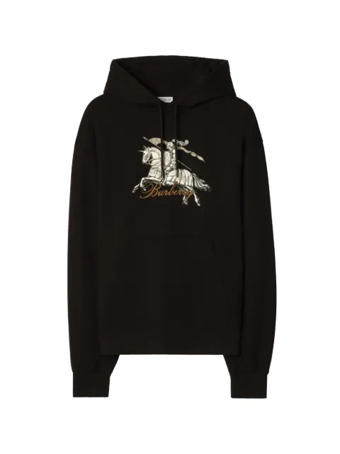 Burberry Etched Knight cotton hoodie