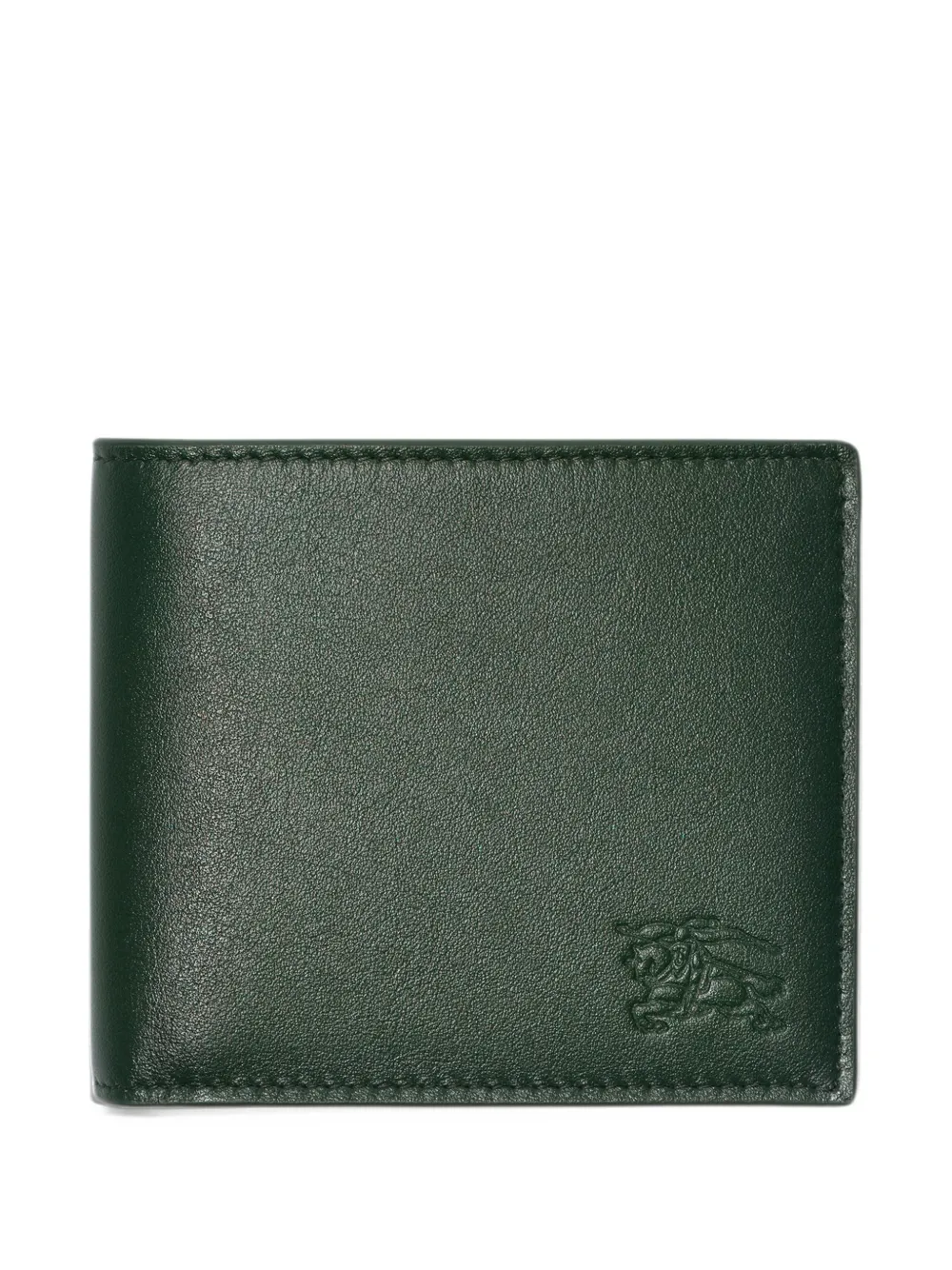 Burberry pop Check bifold wallet - Verde