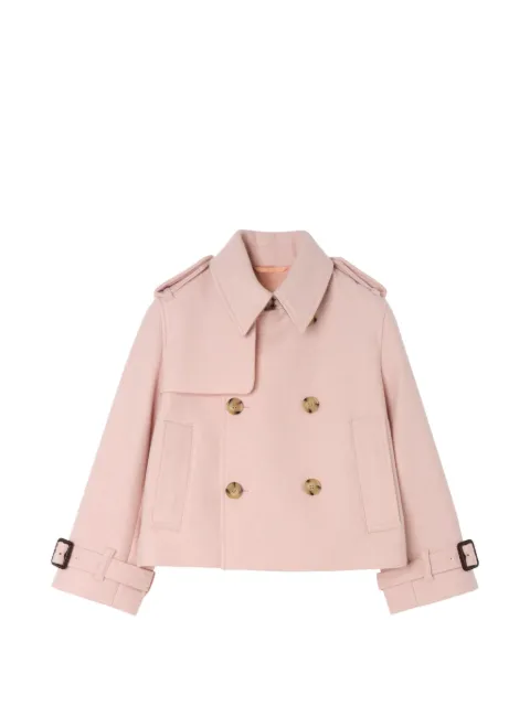 Burberry Kids wool trench coat