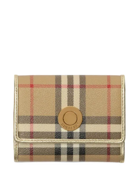 Burberry small Check folding wallet