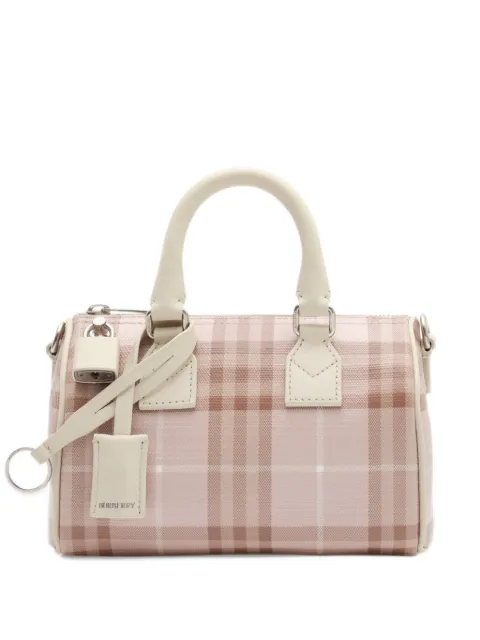 Burberry mini Check bowling bag