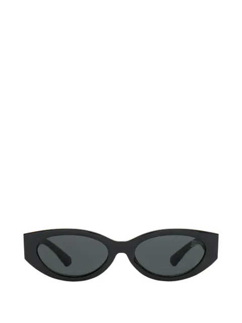 Burberry Knight stamp oval sunglasses