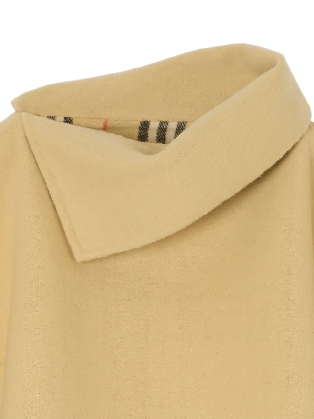 Burberry wool capelet Beige