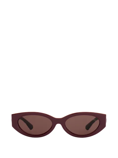 Burberry Knight Stamp oval sunglasses
