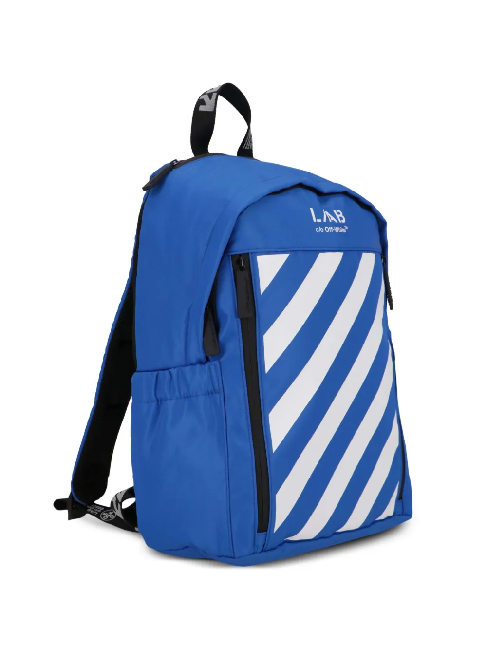 L/ab c/o Off-White L/Ab Co Off-White Diag Tab Backpack - Blu