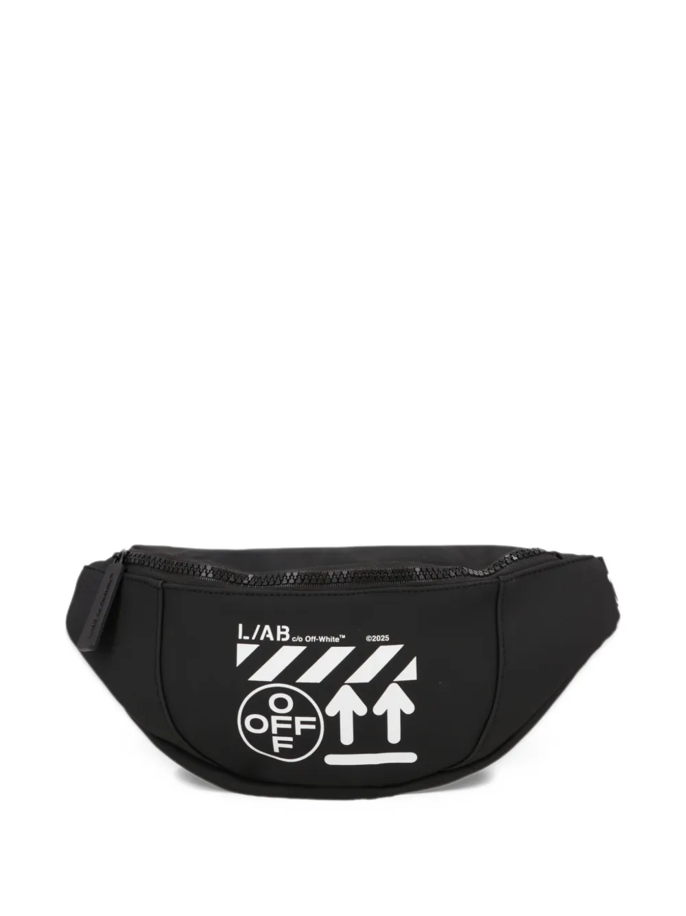 L/ab c/o Off-White L/Ab Co Off-White Crossbody Bumbag - Nero