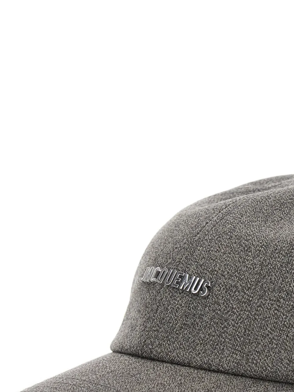 Jacquemus grey baseball cap Grijs